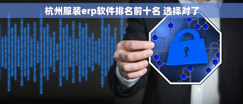 杭州服装erp软件排名前十名 选择对了