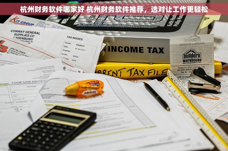 杭州财务软件哪家好 杭州财务软件推荐，选对让工作更轻松