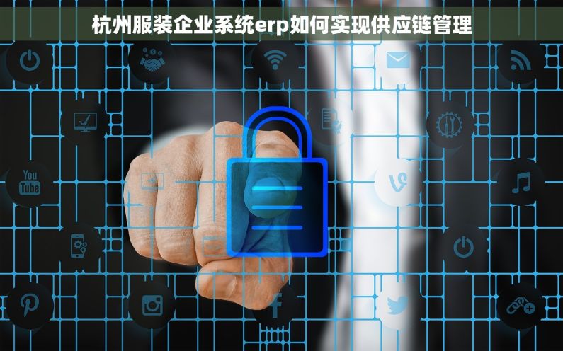 杭州服装企业系统erp如何实现供应链管理