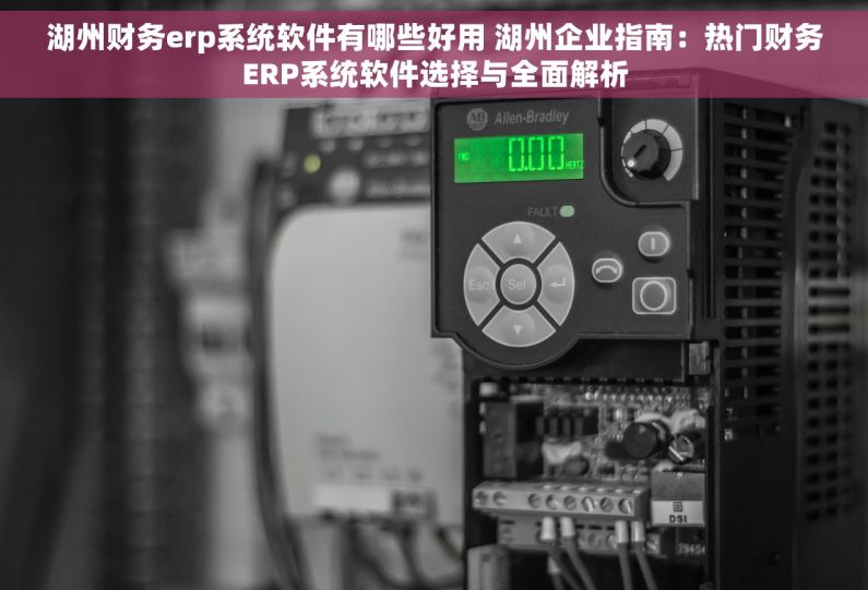 湖州财务erp系统软件有哪些好用 湖州企业指南：热门财务ERP系统软件选择与全面解析