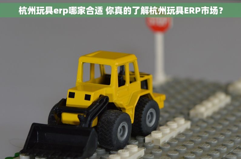 杭州玩具erp哪家合适 你真的了解杭州玩具ERP市场？