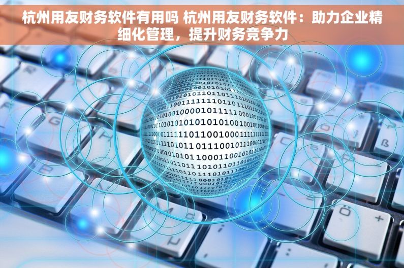 杭州用友财务软件有用吗 杭州用友财务软件：助力企业精细化管理，提升财务竞争力