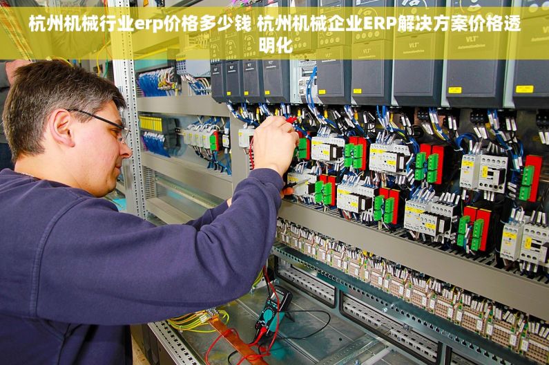 杭州机械行业erp价格多少钱 杭州机械企业ERP解决方案价格透明化