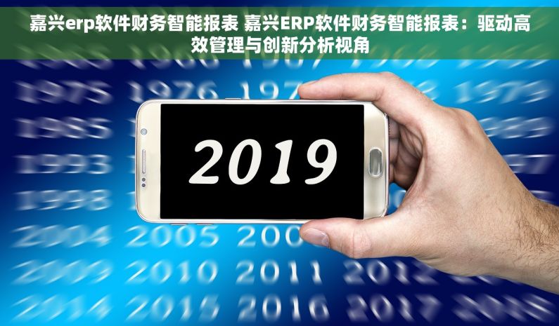 嘉兴erp软件财务智能报表 嘉兴ERP软件财务智能报表：驱动高效管理与创新分析视角