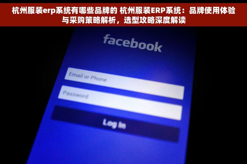 杭州服装erp系统有哪些品牌的 杭州服装ERP系统：品牌使用体验与采购策略解析，选型攻略深度解读