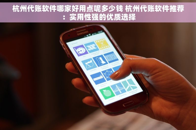 杭州代账软件哪家好用点呢多少钱 杭州代账软件推荐：实用性强的优质选择