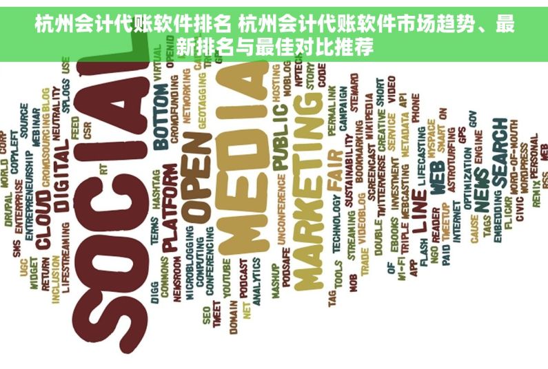 杭州会计代账软件排名 杭州会计代账软件市场趋势、最新排名与最佳对比推荐