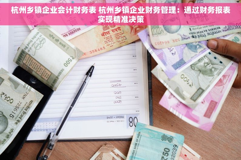 杭州乡镇企业会计财务表 杭州乡镇企业财务管理：通过财务报表实现精准决策