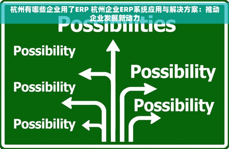 杭州有哪些企业用了ERP 杭州企业ERP系统应用与解决方案：推动企业发展新动力