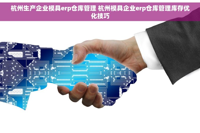 杭州生产企业模具erp仓库管理 杭州模具企业erp仓库管理库存优化技巧