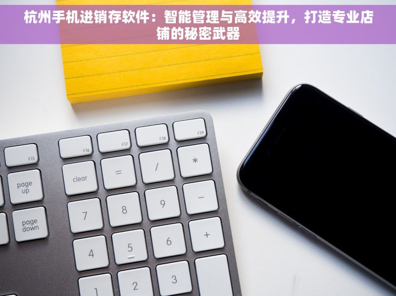 杭州手机进销存软件：智能管理与高效提升，打造专业店铺的秘密武器