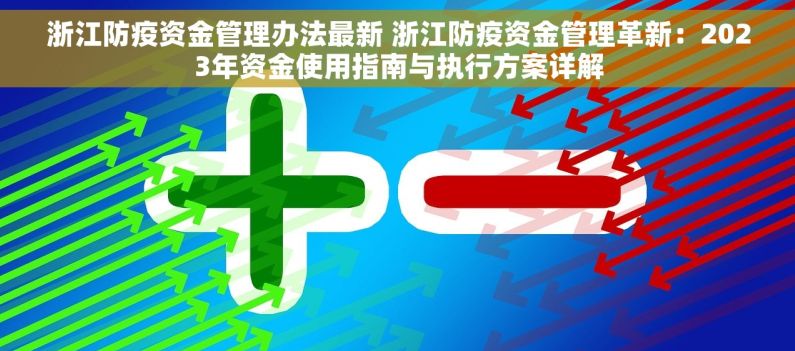 浙江防疫资金管理办法最新 浙江防疫资金管理革新：2023年资金使用指南与执行方案详解