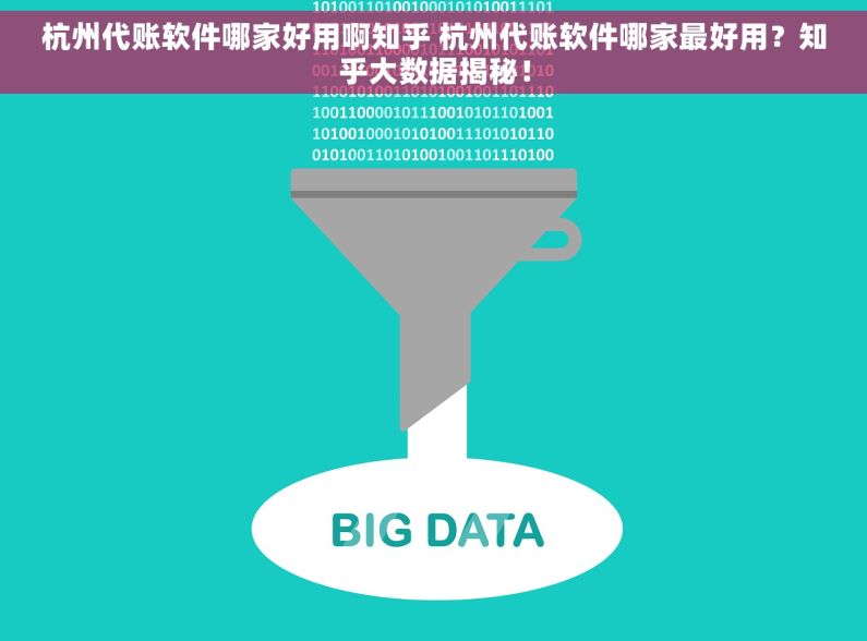 杭州代账软件哪家好用啊知乎 杭州代账软件哪家最好用？知乎大数据揭秘！