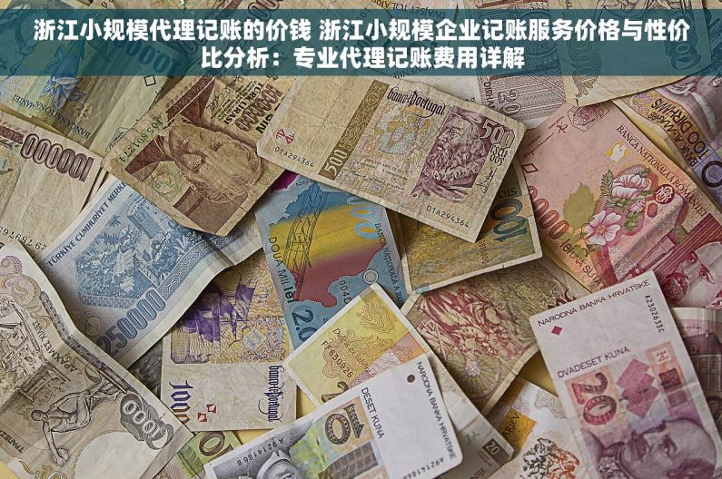 浙江小规模代理记账的价钱 浙江小规模企业记账服务价格与性价比分析：专业代理记账费用详解