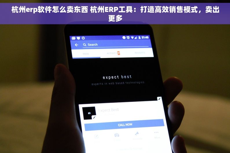 杭州erp软件怎么卖东西 杭州ERP工具：打造高效销售模式，卖出更多