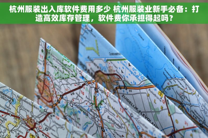杭州服装出入库软件费用多少 杭州服装业新手必备：打造高效库存管理，软件费你承担得起吗？