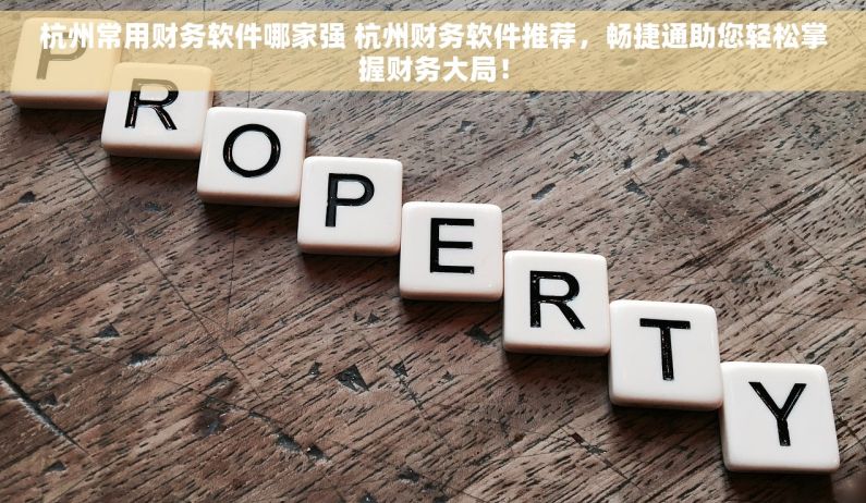 杭州常用财务软件哪家强 杭州财务软件推荐，畅捷通助您轻松掌握财务大局！