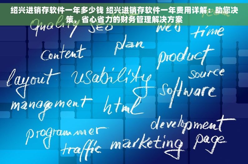 绍兴进销存软件一年多少钱 绍兴进销存软件一年费用详解：助您决策，省心省力的财务管理解决方案