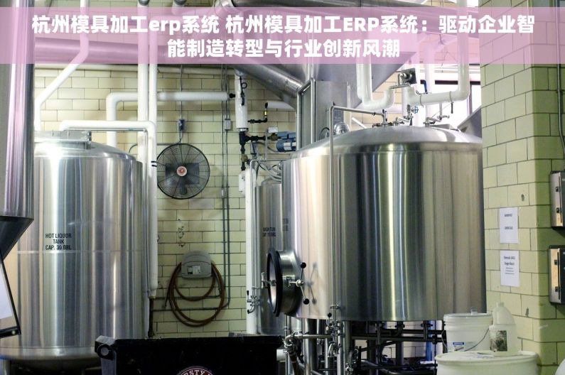 杭州模具加工erp系统 杭州模具加工ERP系统：驱动企业智能制造转型与行业创新风潮