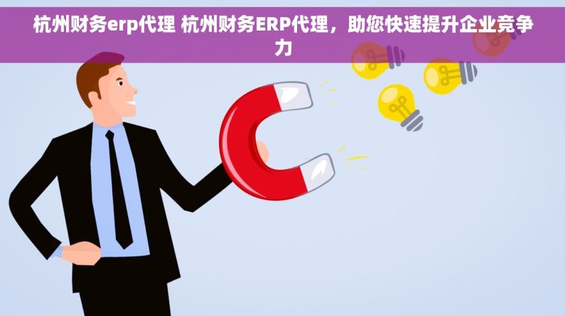 杭州财务erp代理 杭州财务ERP代理，助您快速提升企业竞争力