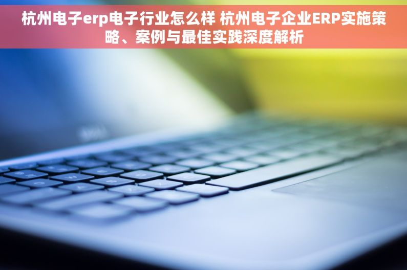 杭州电子erp电子行业怎么样 杭州电子企业ERP实施策略、案例与最佳实践深度解析