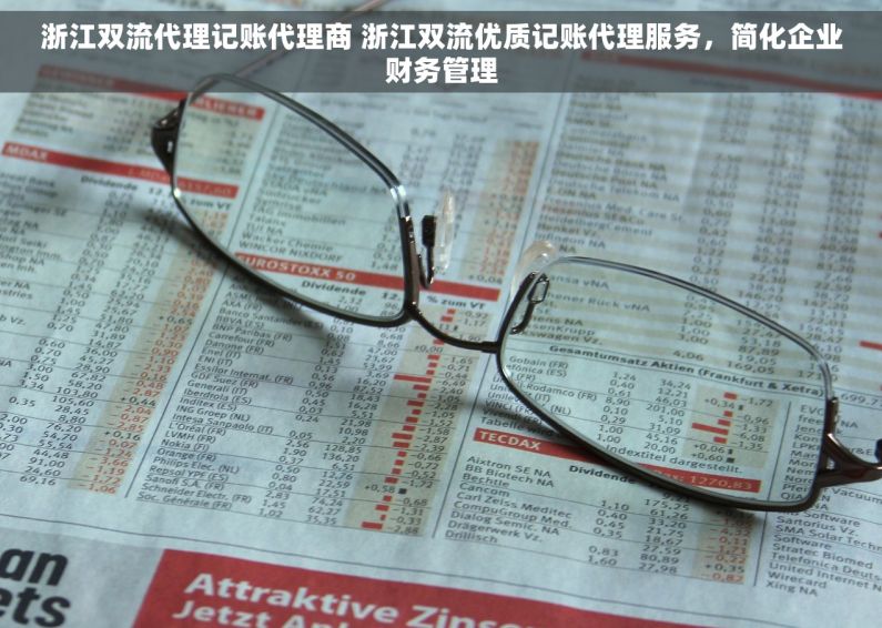 浙江双流代理记账代理商 浙江双流优质记账代理服务，简化企业财务管理