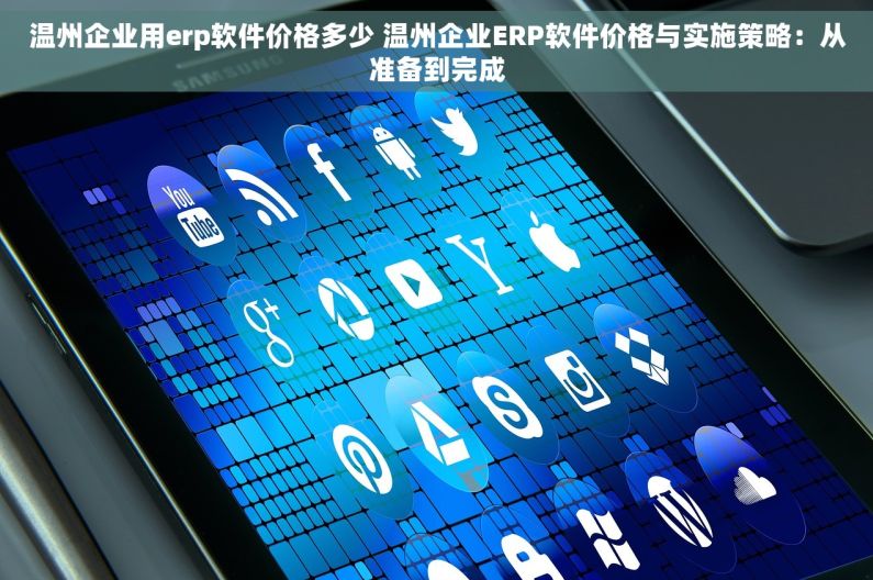 温州企业用erp软件价格多少 温州企业ERP软件价格与实施策略：从准备到完成