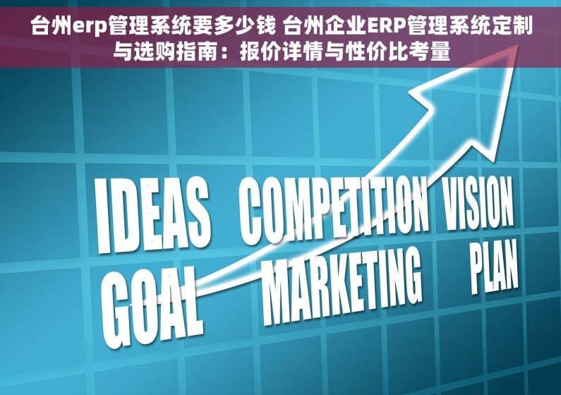 台州erp管理系统要多少钱 台州企业ERP管理系统定制与选购指南：报价详情与性价比考量
