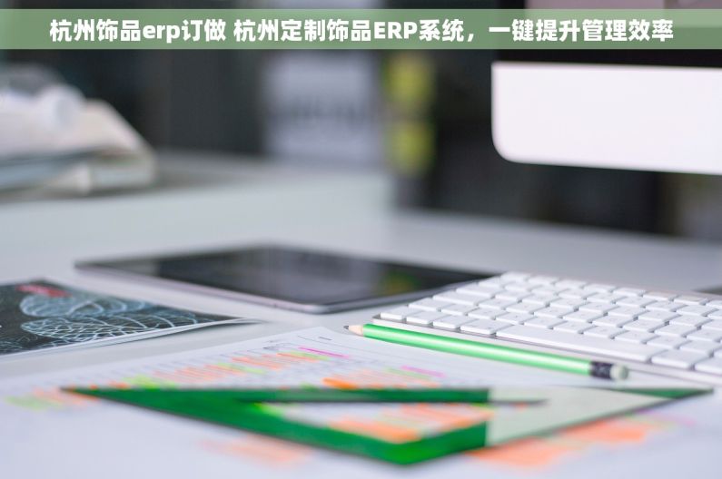 杭州饰品erp订做 杭州定制饰品ERP系统，一键提升管理效率