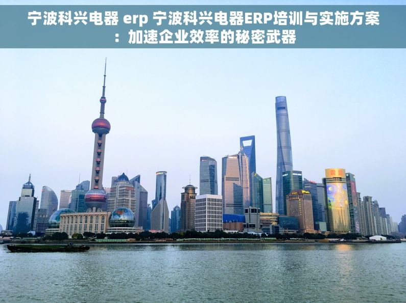 宁波科兴电器 erp 宁波科兴电器ERP培训与实施方案：加速企业效率的秘密武器