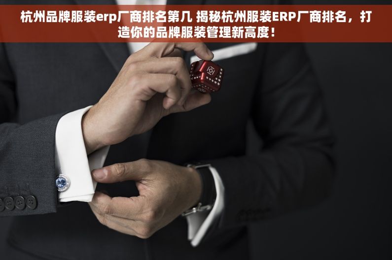 杭州品牌服装erp厂商排名第几 揭秘杭州服装ERP厂商排名，打造你的品牌服装管理新高度！