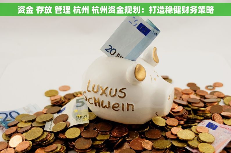 资金 存放 管理 杭州 杭州资金规划：打造稳健财务策略