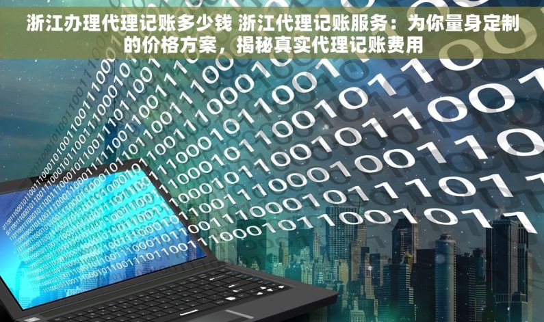 浙江办理代理记账多少钱 浙江代理记账服务：为你量身定制的价格方案，揭秘真实代理记账费用