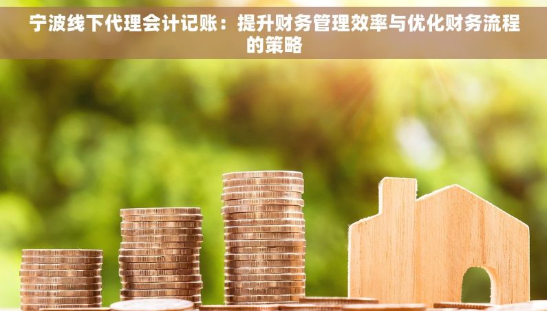 宁波线下代理会计记账：提升财务管理效率与优化财务流程的策略