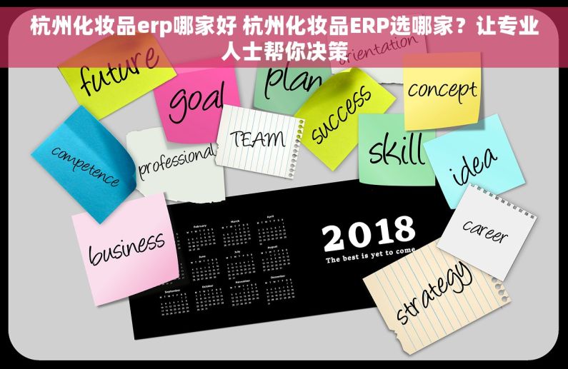 杭州化妆品erp哪家好 杭州化妆品ERP选哪家？让专业人士帮你决策