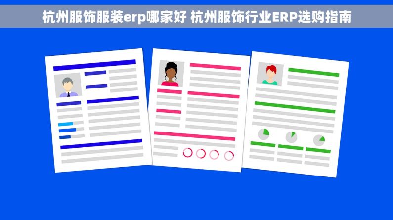 杭州服饰服装erp哪家好 杭州服饰行业ERP选购指南