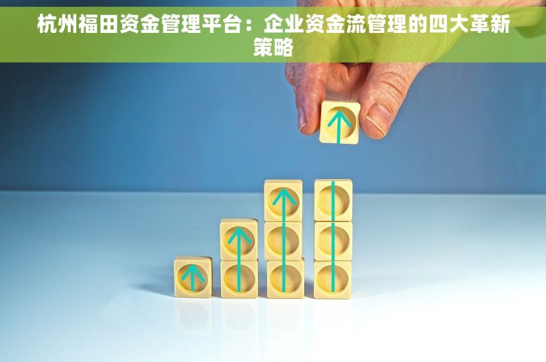 杭州福田资金管理平台：企业资金流管理的四大革新策略