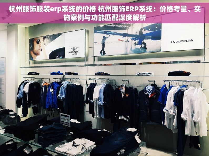 杭州服饰服装erp系统的价格 杭州服饰ERP系统：价格考量、实施案例与功能匹配深度解析