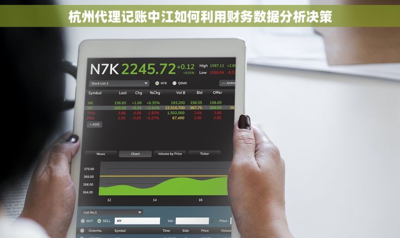 杭州代理记账中江如何利用财务数据分析决策