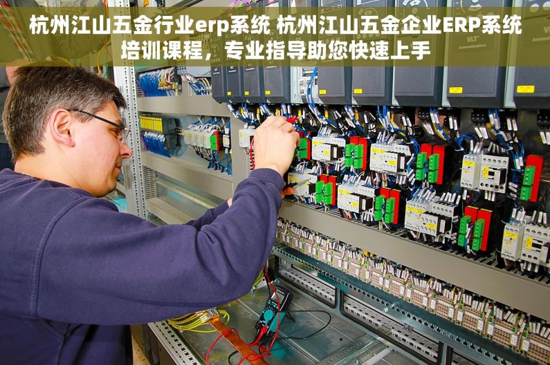 杭州江山五金行业erp系统 杭州江山五金企业ERP系统培训课程，专业指导助您快速上手