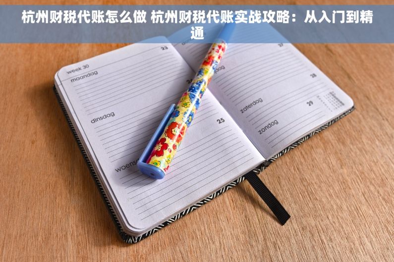 杭州财税代账怎么做 杭州财税代账实战攻略：从入门到精通