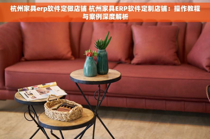 杭州家具erp软件定做店铺 杭州家具ERP软件定制店铺：操作教程与案例深度解析