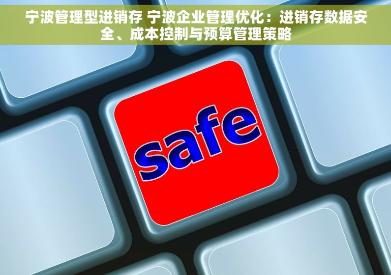 宁波管理型进销存 宁波企业管理优化：进销存数据安全、成本控制与预算管理策略