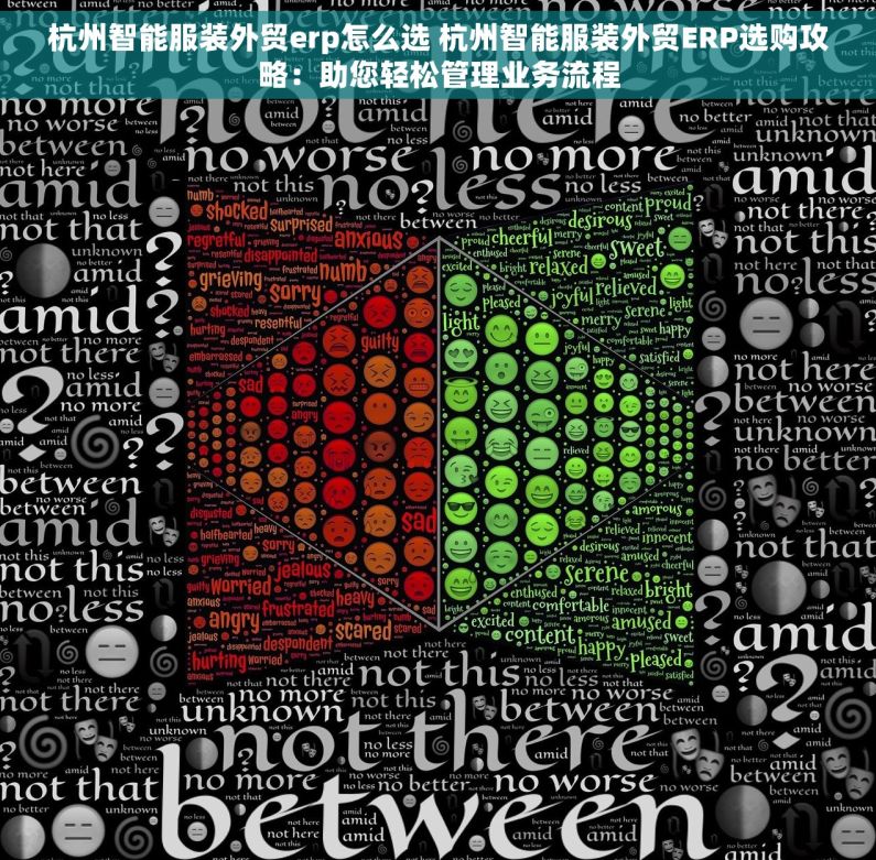 杭州智能服装外贸erp怎么选 杭州智能服装外贸ERP选购攻略：助您轻松管理业务流程