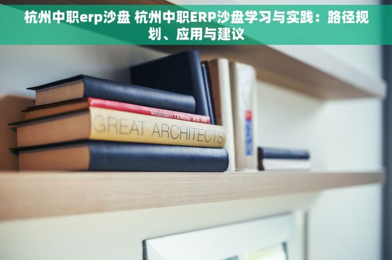 杭州中职erp沙盘 杭州中职ERP沙盘学习与实践：路径规划、应用与建议