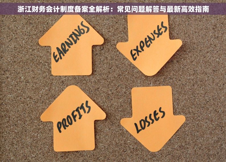 浙江财务会计制度备案全解析：常见问题解答与最新高效指南