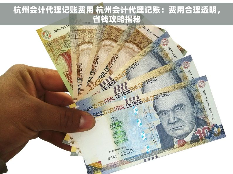 杭州会计代理记账费用 杭州会计代理记账：费用合理透明，省钱攻略揭秘