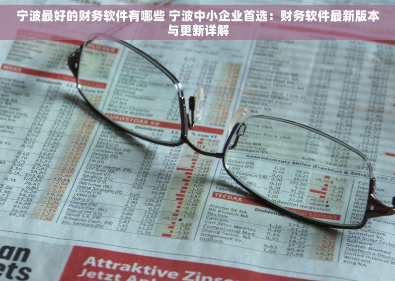 宁波最好的财务软件有哪些 宁波中小企业首选：财务软件最新版本与更新详解