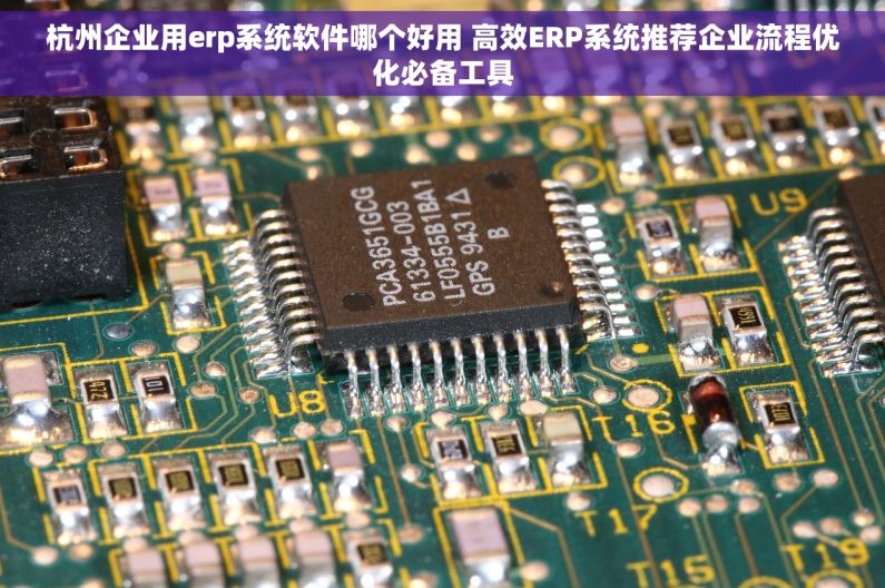 杭州企业用erp系统软件哪个好用 高效ERP系统推荐企业流程优化必备工具