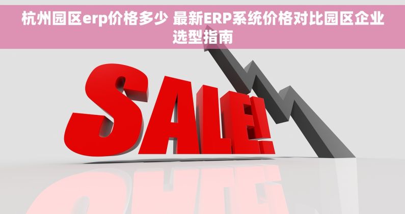 杭州园区erp价格多少 最新ERP系统价格对比园区企业选型指南